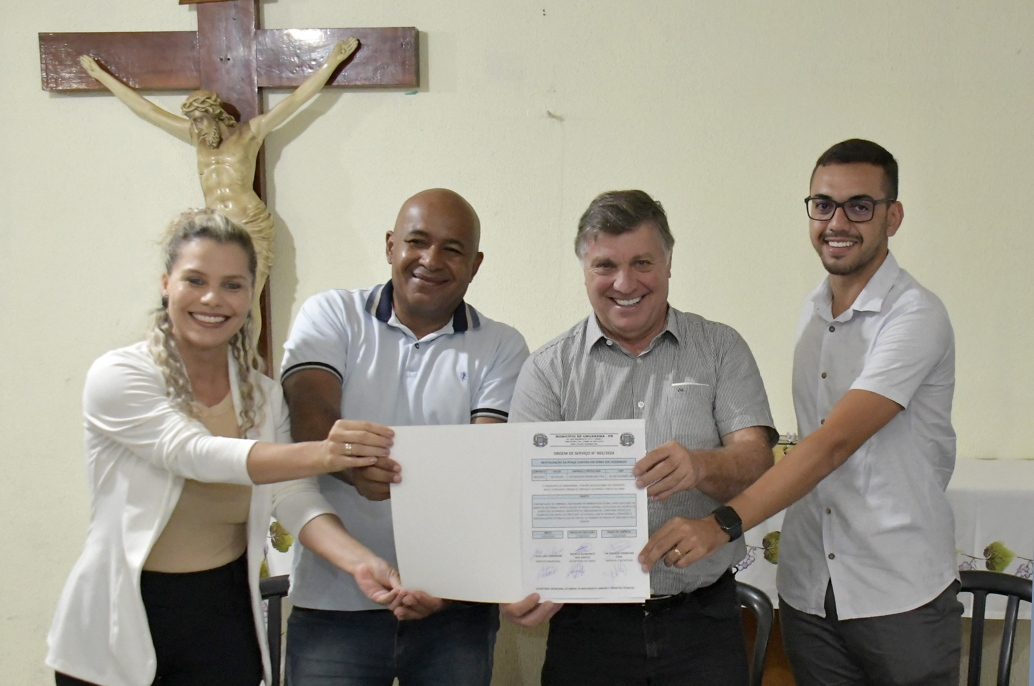 Praça do distrito de Serra dos Dourados será totalmente transformada